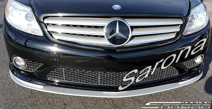 Custom Mercedes CL  Coupe Front Lip/Splitter (2007 - 2009) - $390.00 (Part #MB-044-FA)